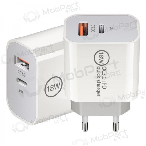 Charger 18W PD+QC3.0 SDC-18WACB (3A)