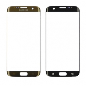 Samsung G935F Galaxy S7 Edge Screen glass (gold) (for screen refurbishing)