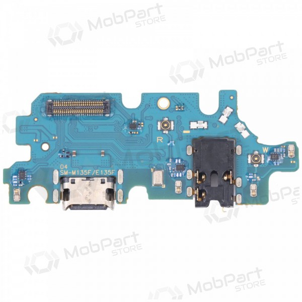 Samsung M135 Galaxy M13 2022 charging dock port and microphone flex (service pack) (original) Samsung M135 Galaxy M13 2022 charging dock port and microphone flex (service pack) (original)