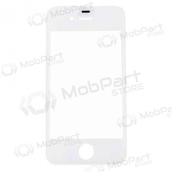 Apple iPhone 4 Screen glass (white) - OEM