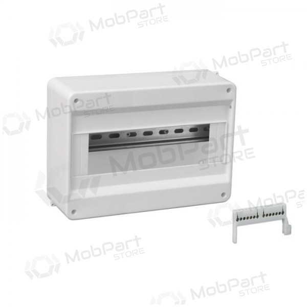 Pawbol 12 mod. panel C.2071 (without doors, with ground terminals, white)