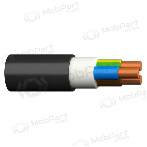 Power cable Prysmian Group - XPK-HF C Pro 3x2.5 mm² varinis XLPE LSZH CPR Cca-s1,d1,a1 0.6/1 kV monolitas