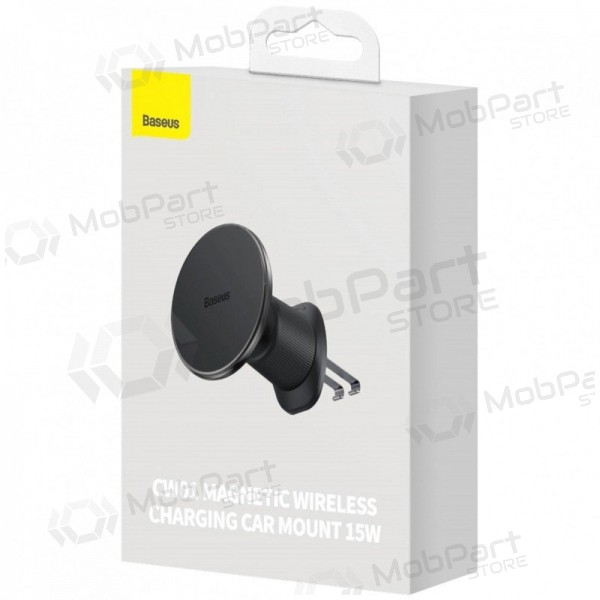 Automobilinis laikiklis-charger Baseus CW01 MagSafe 15W black C40141001111-00