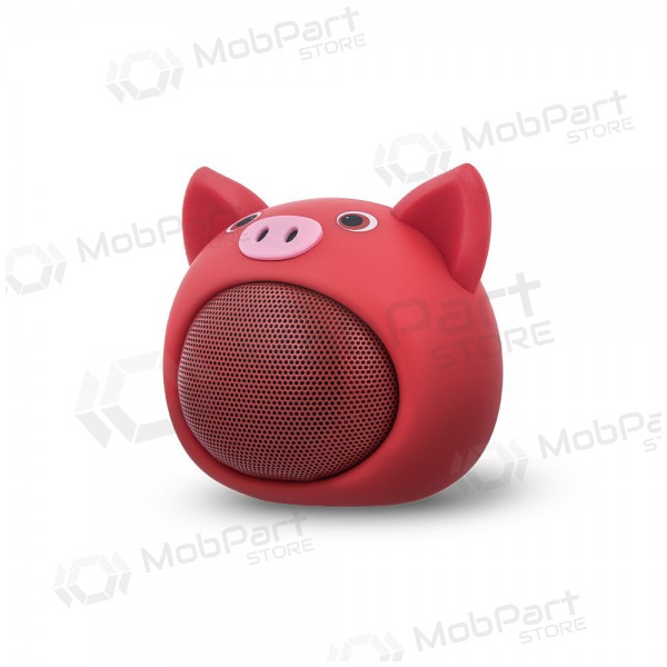 Bluetooth nešiojamas top speaker Forever Sweet Animal Pig Rose ABS-100