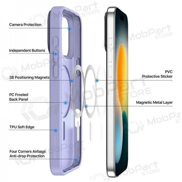 Samsung Galaxy A17, A18 case - Dux Ducis Yind (purple)