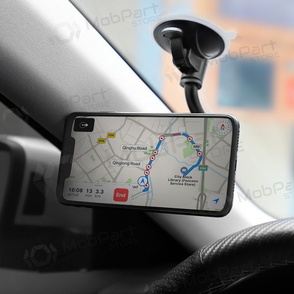 Car phone holder Hoco CA55, tvirtinamas ant stiklo, magnetinis