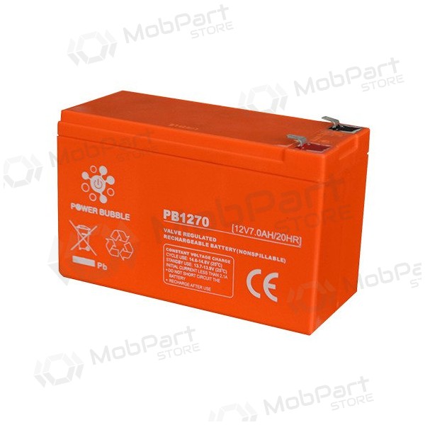 Battery Power Bubble Premium PBP1207 (7Ah, 12V)