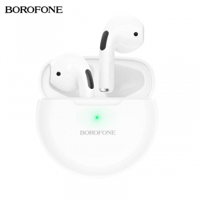 Wireless headset / handsfree Borofone BE41 Felice TWS (white)