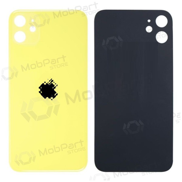 Apple iPhone 11 back / rear cover (yellow) (bigger hole for camera) Apple iPhone 11 back / rear cover (yellow) (bigger hole for camera)