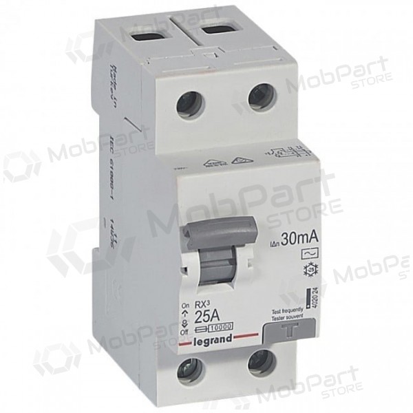 RCD RX Legrand 402024 (AC, 25A, 2P, 30mA, 230V)