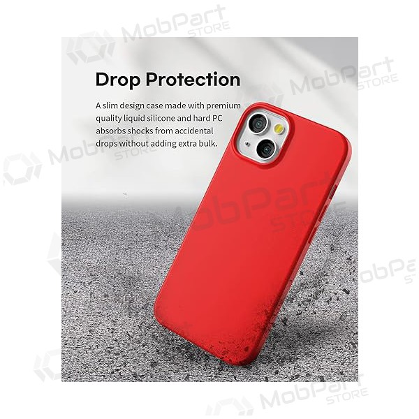 Apple iPhone 14 case - Mercury Soft Feeling (red)