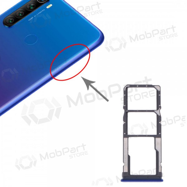 Xiaomi Redmi Note 8 / Redmi Note 8 2021 SIM card holder blue (Neptune Blue) Xiaomi Redmi Note 8 / Redmi Note 8 2021 SIM card holder blue (Neptune Blue)