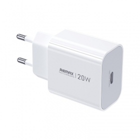 Phone charger Remax CA08 20 W USB-C white