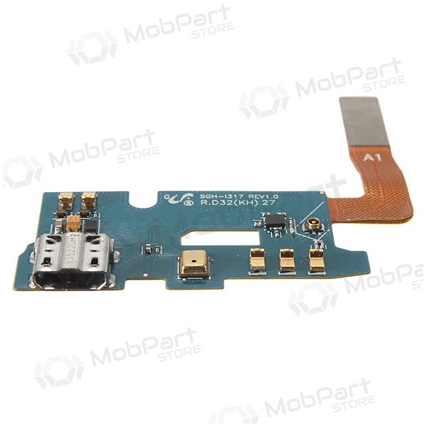 Samsung N7100 Galaxy Note 2 / N7105 Galaxy Note 2 charging dock port and microphone flex Samsung N7100 Galaxy Note 2 / N7105 Galaxy Note 2 charging dock port and microphone flex