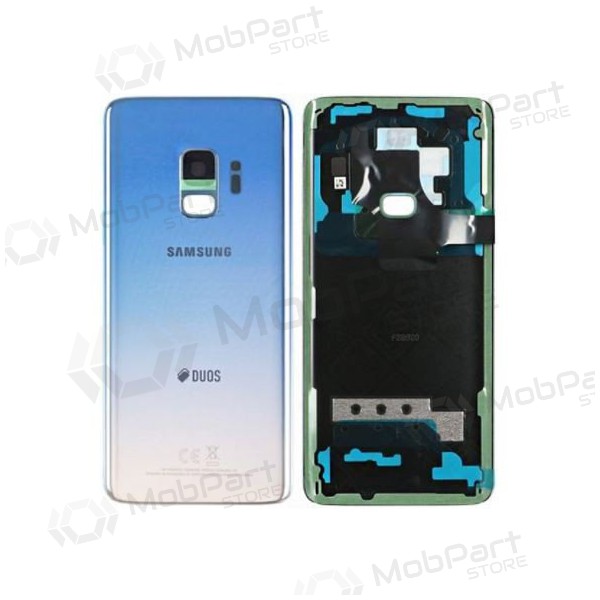 Samsung G960F Galaxy S9 back / rear cover silver (Ice Blue) (used grade B, original)