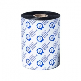 Brother BWS-1D600-110 Standard Wax Thermal Transfer Ribbon 110mm x 600m, Black