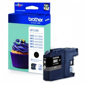 Brother LC 123 (LC123BK), black cartridge for inkjet printers