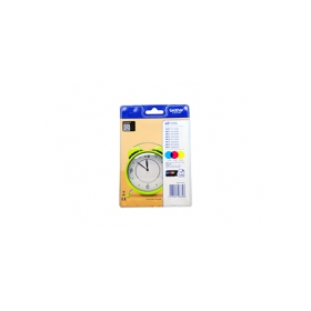 Brother LC 125XL kasečių rinkinys (LC125XLRBWBPDR), sky blue, , yellow cartridge for inkjet printers
