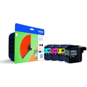 Brother LC 129XL kasečių rinkinys (LC129XLVALBPDR), black, sky blue, , yellow cartridge for inkjet printers