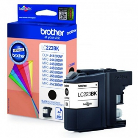 Brother LC 223 (LC223BK), black cartridge for inkjet printers, 550 pages