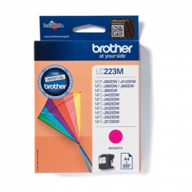 Brother LC 223 (LC223M),  cartridge for inkjet printers, 550 pages