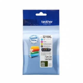Brother LC 3219 (LC3219XLVALDR), black, sky blue, , yellow kasečių rinkinys for inkjet printers, 1500 pages.