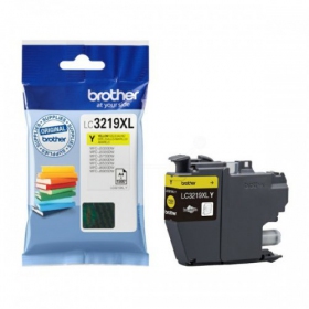 Brother LC 3219 (LC3219XLY), yellow cartridge for inkjet printers, 1500 pages.