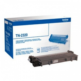 Brother TN-2320 (TN2320), black cartridge for laser printers, 2600 pages.