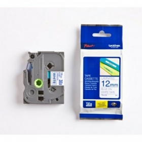 Brother TZe-233 (TZe233) Laminated labeling tape 12mm 8m, Blue on White