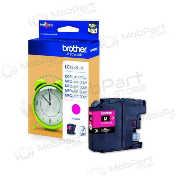 Brother LC 125XL (LC125XLM),  cartridge for inkjet printers