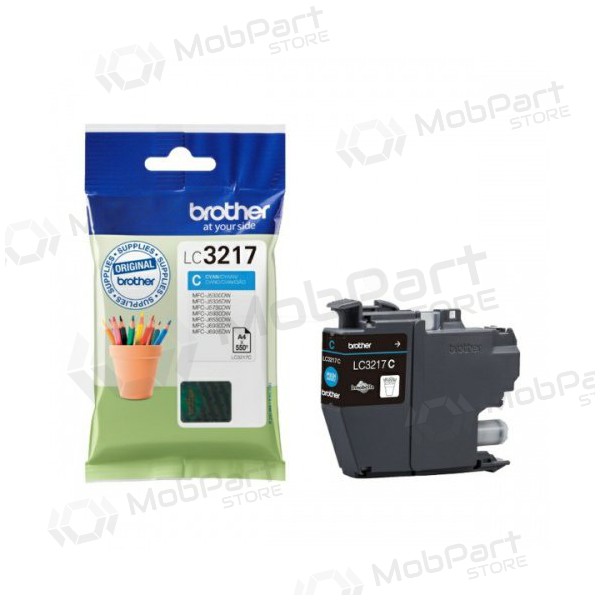 Brother LC 3217 (LC3217C), cyan inkjet cartridge, 550 pages