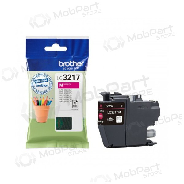 Brother LC 3217 (LC3217M) Magenta Inkjet Cartridge, 550 pages