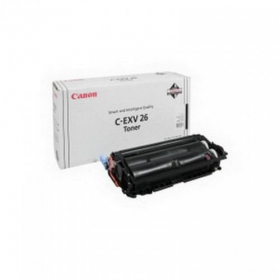 Canon C-EXV 26 (1660B006 / 1660B011), black cartridge for laser printers, 6000 pages.