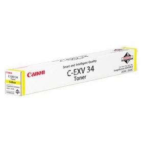 Canon C-EXV 34 (3785B002), yellow cartridge for laser printers, 19000 pages.