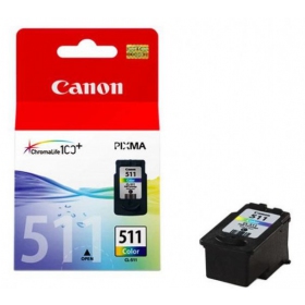 Canon CL-511 (2972B001), trispalvė cartridge for inkjet printers