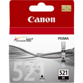 Canon CLI-521 (2933B001), black cartridge for inkjet printers