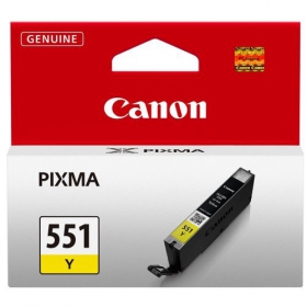 Canon CLI-551 (6511B001), yellow cartridge for inkjet printers