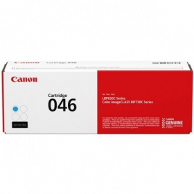 Canon CRG 046 (1249C002), cyan cartridge for laser printers, 2300 pages.