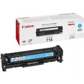 Canon CRG 718 (2661B002) sky blue cartridge for laser printers, 2900 pages.