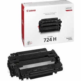 Canon CRG 724H (3482B002) (3482B011) black cartridge for laser printers, 12500 pages.