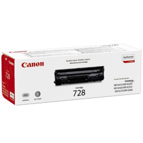 Canon CRG 728 (3500B002) black cartridge for laser printers, 2100 pages.