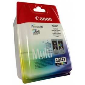 Canon PG-40 / CL-41 kasečių rinkinys (0615B043), black and trispalvė cartridge for inkjet printers