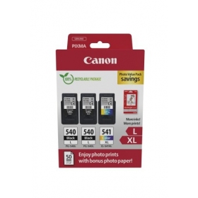 Canon PG-540L/CL-541XL (5224B015) Photo value pack Ink cartridge set, BK/CMY