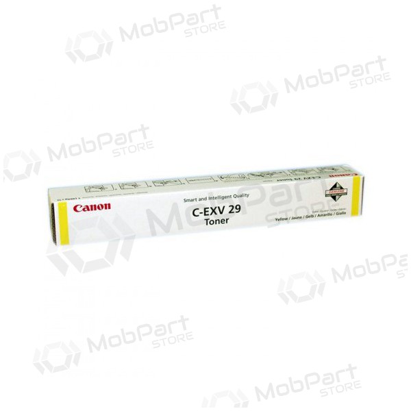Canon C-EXV 29 (2802B002), yellow cartridge for laser printers, 27000 pages.