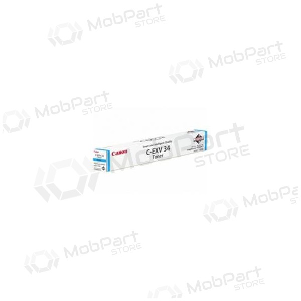 Canon C-EXV 34 (3783B002), sky blue cartridge for laser printers, 19000 pages.