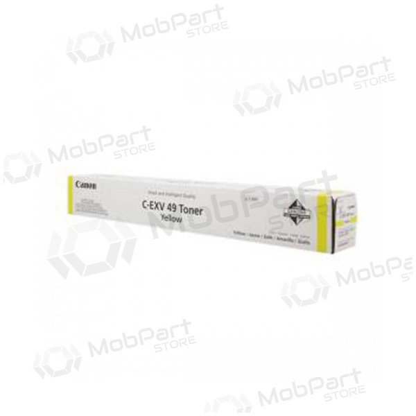 Canon C-EXV 49 (8527B002AA), yellow cartridge for laser printers, 19000 pages.