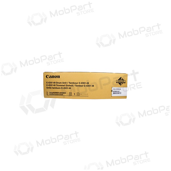 Canon C-EXV 49 (8528B003AA), black būgnas for laser printers