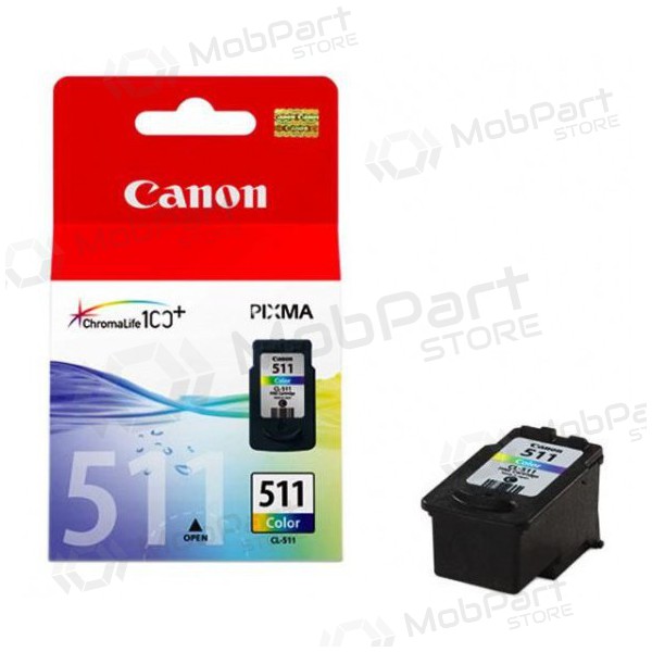 Canon CL-511 (2972B001), trispalvė cartridge for inkjet printers