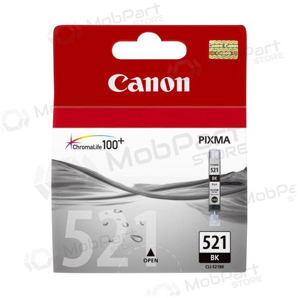 Canon CLI-521 (2933B001), black cartridge for inkjet printers