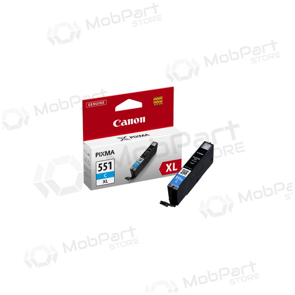 Canon CLI-551XL (6444B001), Cyan Ink Cartridge for Inkjet Printers